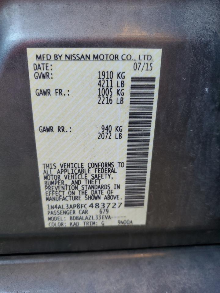 2015 Nissan Altima - Image 12