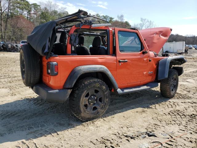  JEEP WRANGLER 2018 Оранжевий