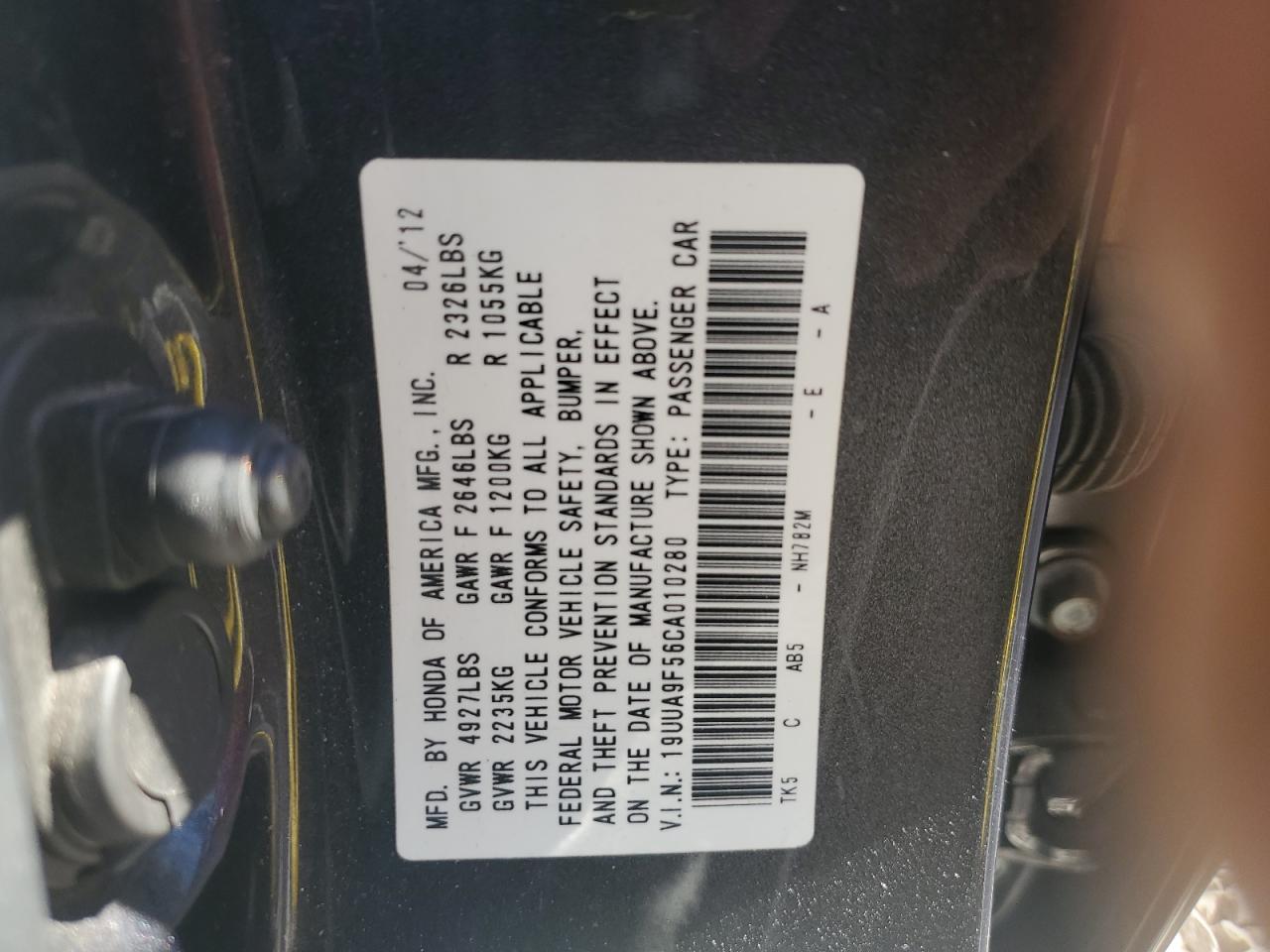 2012 Acura TL - Image 12