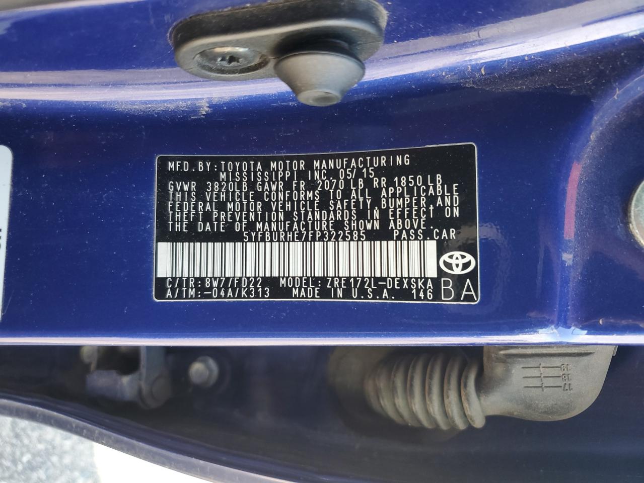 2015 Toyota Corolla - Image 14