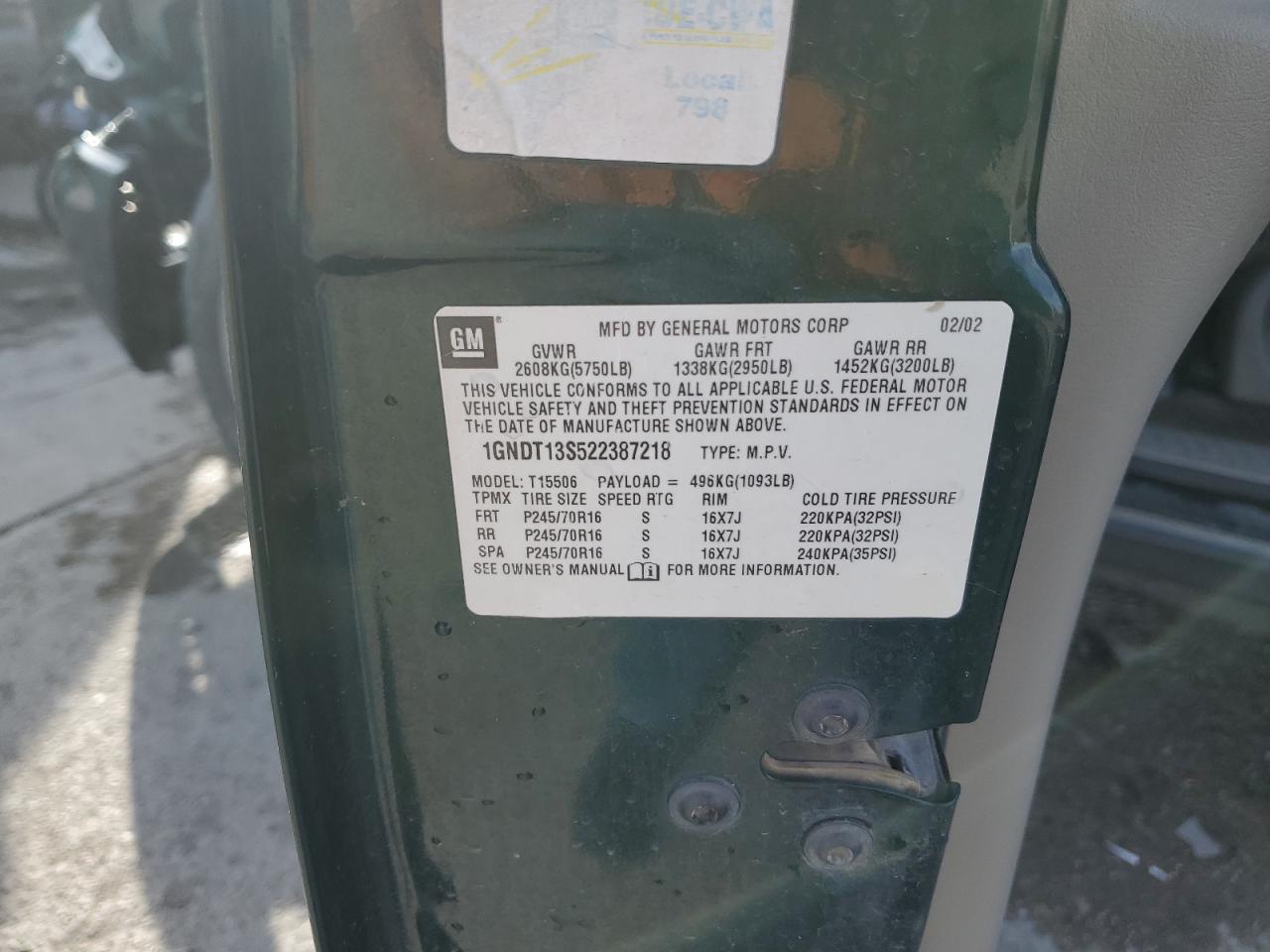 2002 Chevrolet TrailBlazer - Image 14