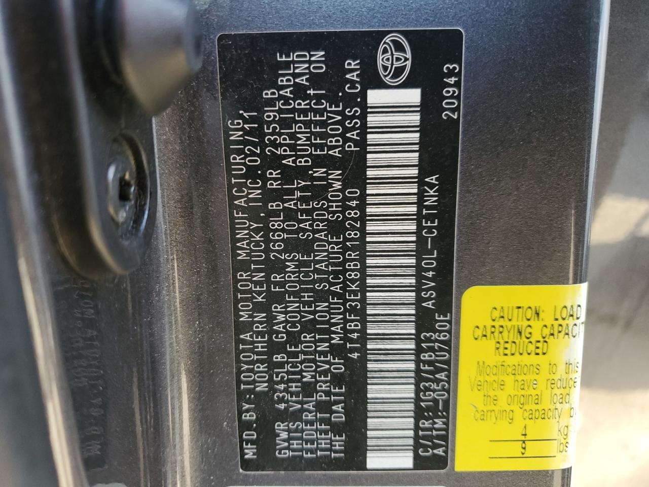 2011 Toyota Camry - Image 14