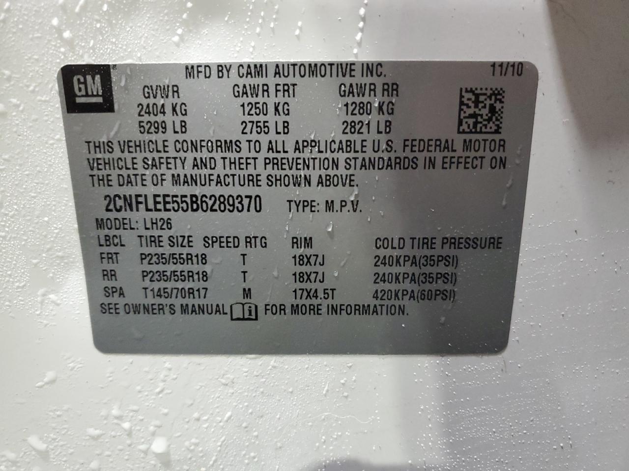 2011 Chevrolet Equinox - Image 13