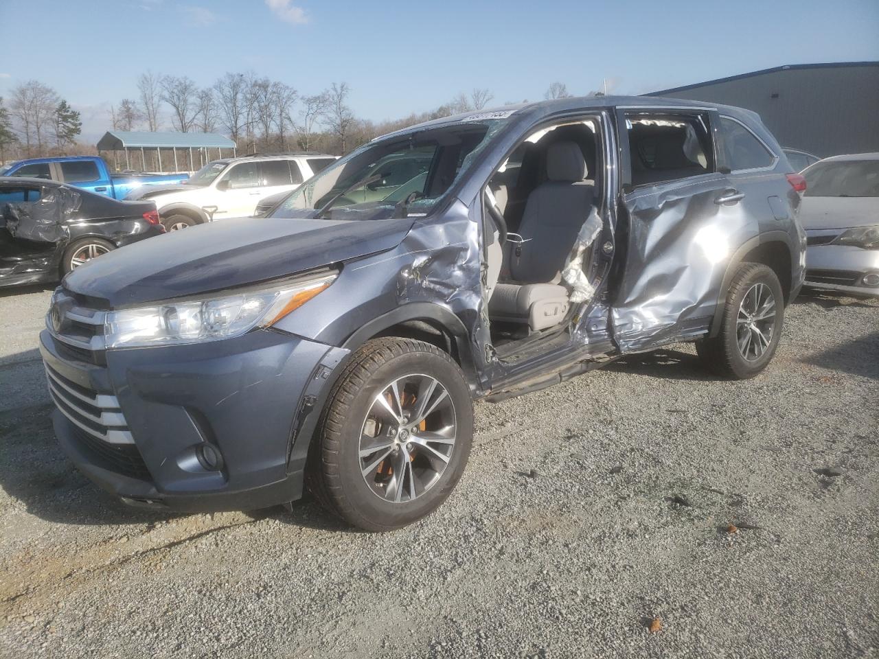 2019 Toyota Highlander Le de vânzare în Spartanburg, SC - Side