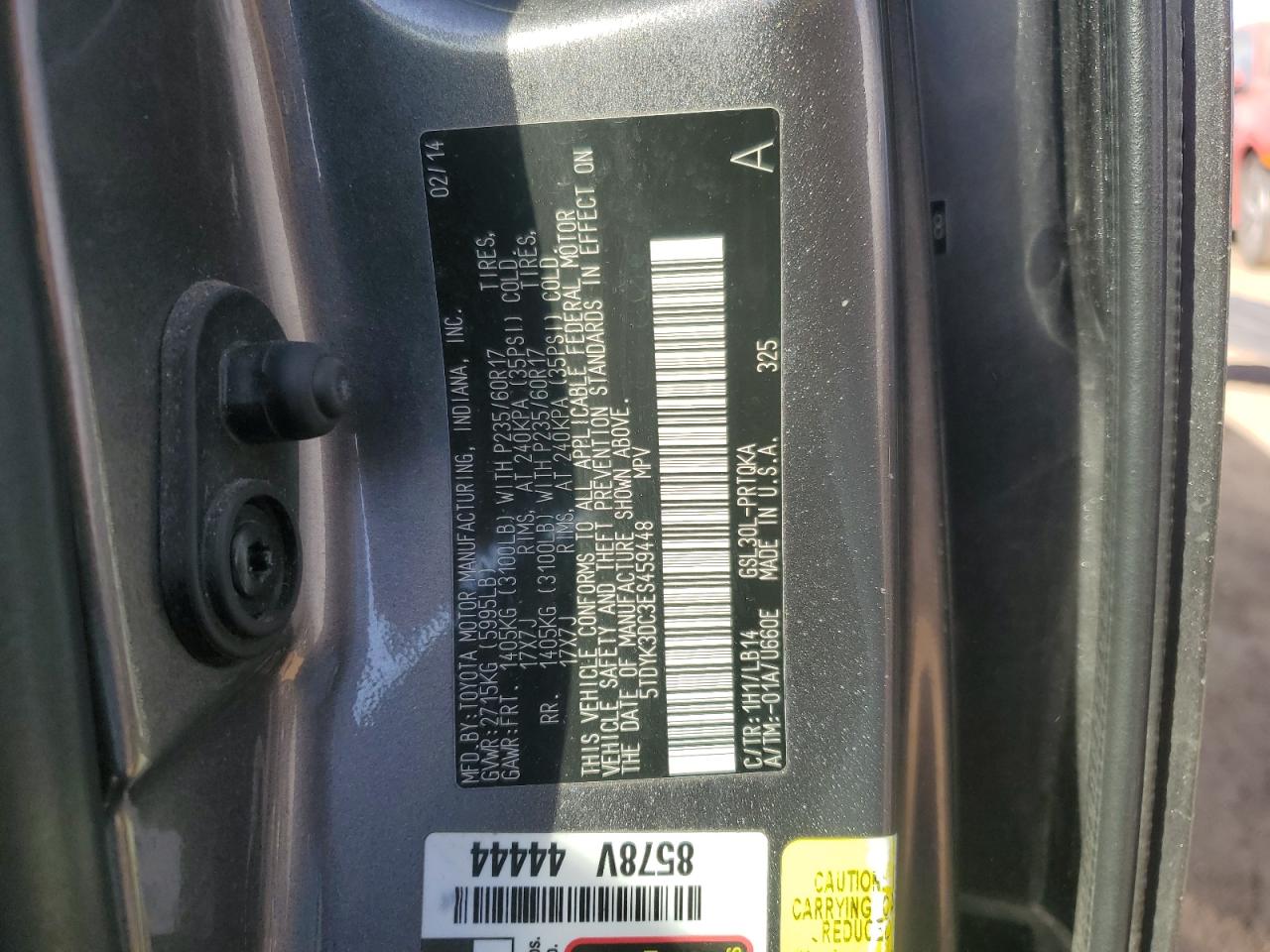 2014 Toyota Sienna - Image 13