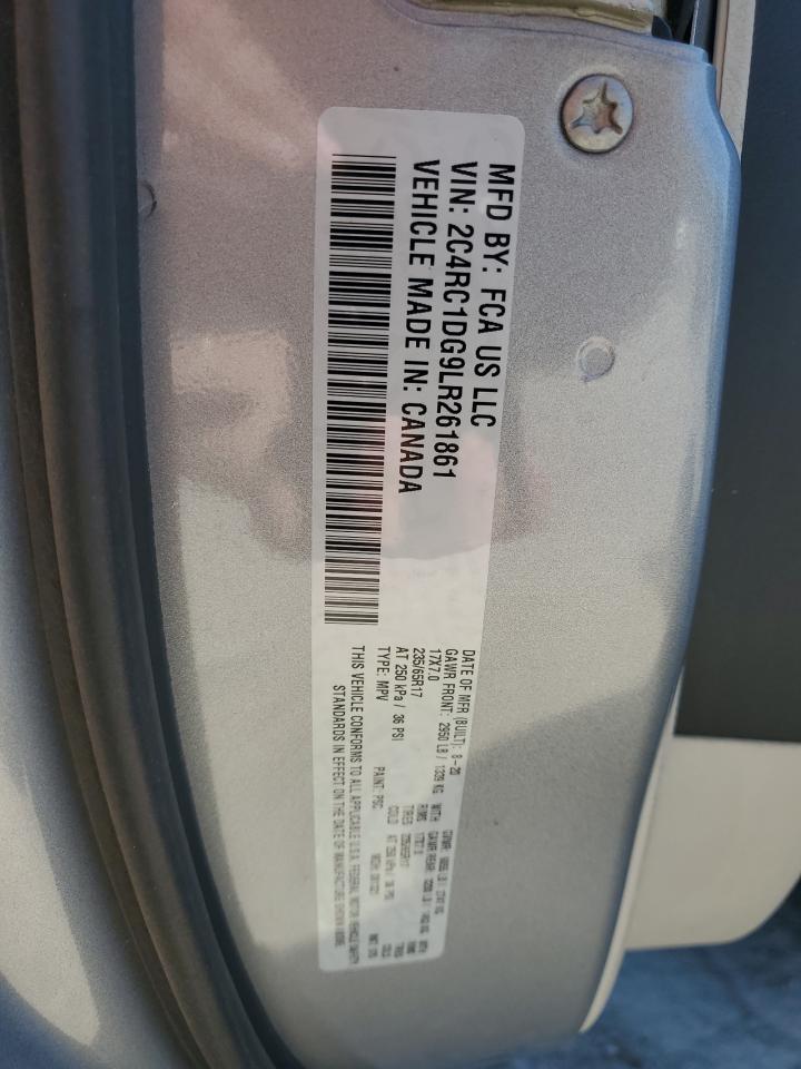 2020 Chrysler Voyager Lxi VIN: 2C4RC1DG9LR261861 Lot: 49174935