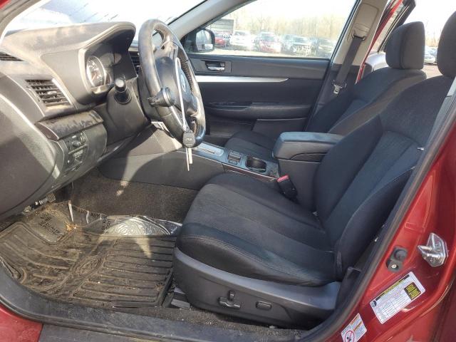  SUBARU OUTBACK 2013 Красный