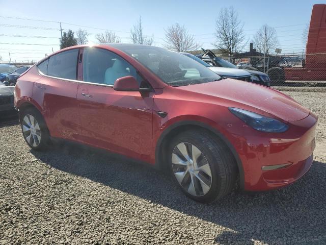 TESLA MODEL Y 2023 Czerwony