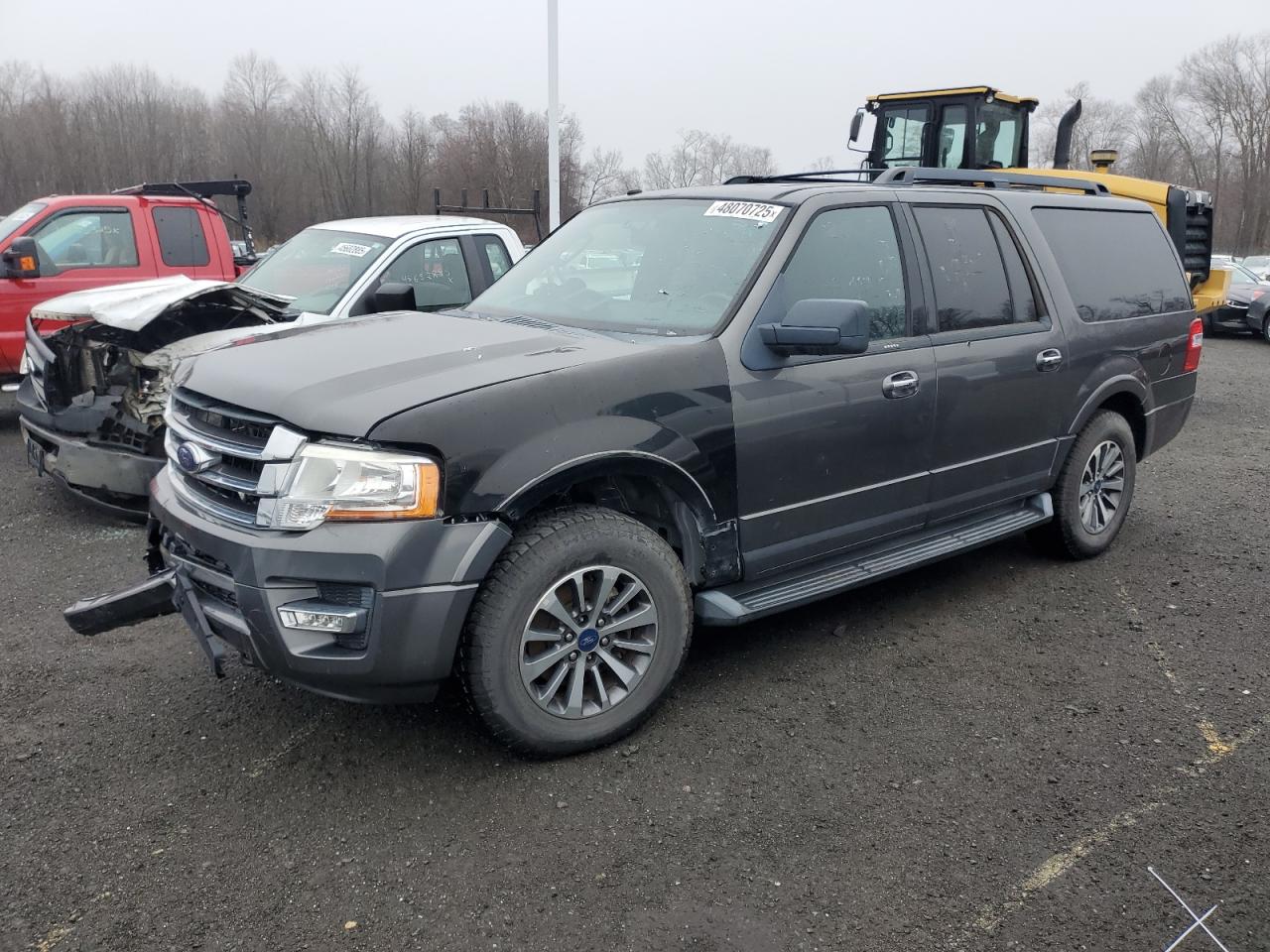 2017 Ford Expedition El Xlt zu verkaufen in East Granby, CT - Front End