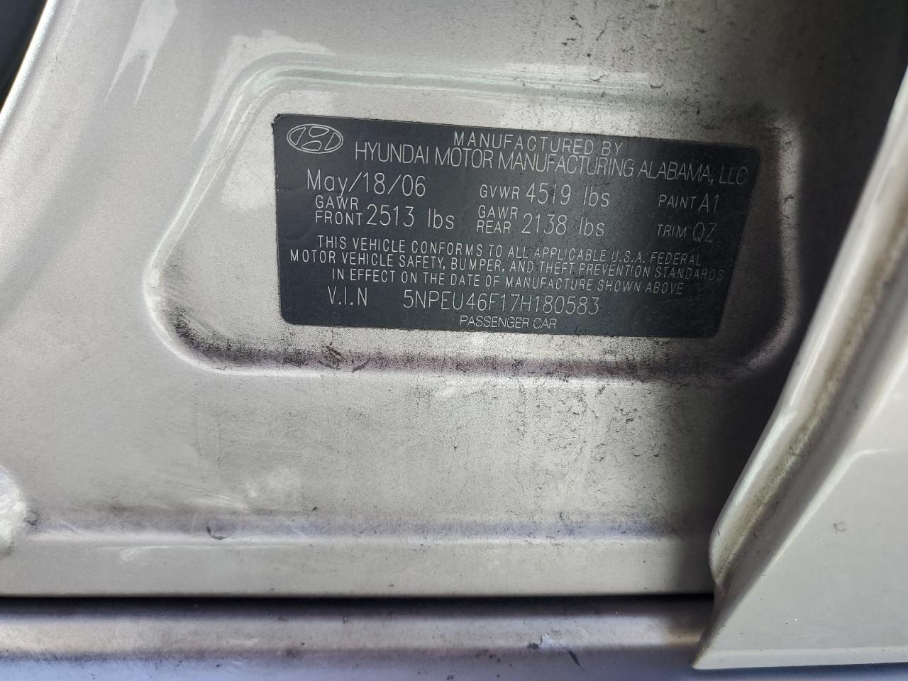 2007 Hyundai Sonata - Image 12