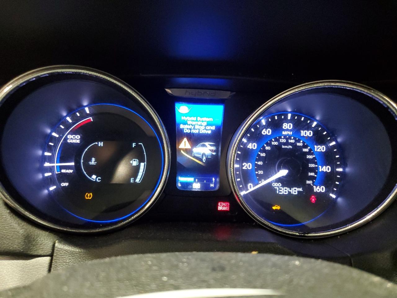 2012 Hyundai Sonata Hybrid VIN: KMHEC4A48CA044201 Lot: 48946165