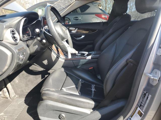 Sedans MERCEDES-BENZ C-CLASS 2015 Srebrny