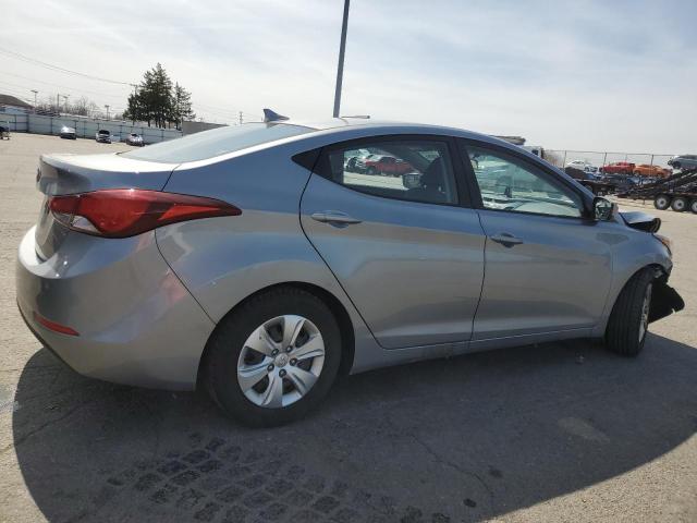  HYUNDAI ELANTRA 2016 Серебристый