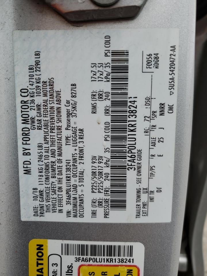 2019 Ford Fusion - Image 12