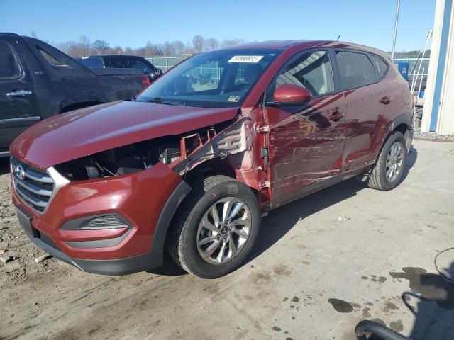  HYUNDAI TUCSON 2018 Czerwony