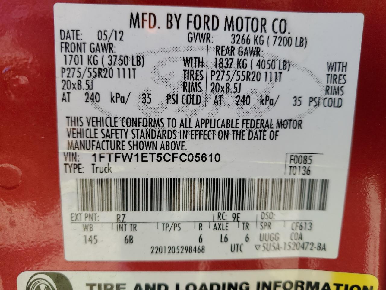 2012 Ford F-150 - Image 13