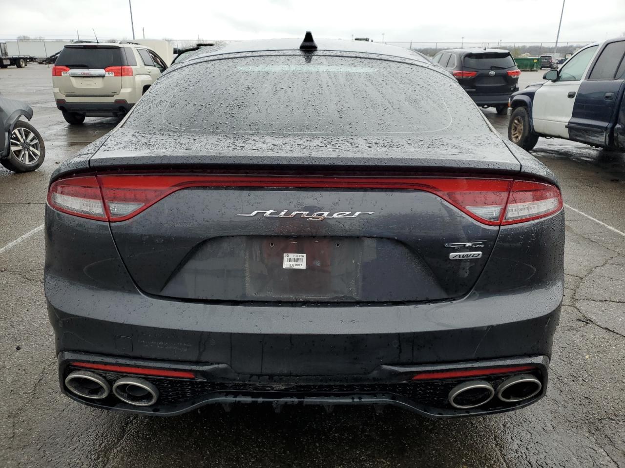 2022 Kia Stinger Gt Line VIN: KNAE35LD7N6117648 Lot: 51245055
