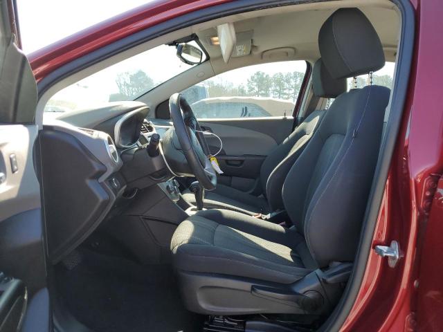  CHEVROLET SONIC 2018 Czerwony