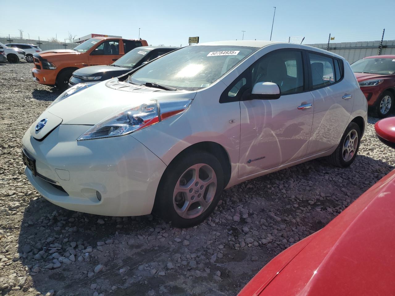 2012 Nissan Leaf Sv en Venta en Cahokia Heights, IL - Normal Wear