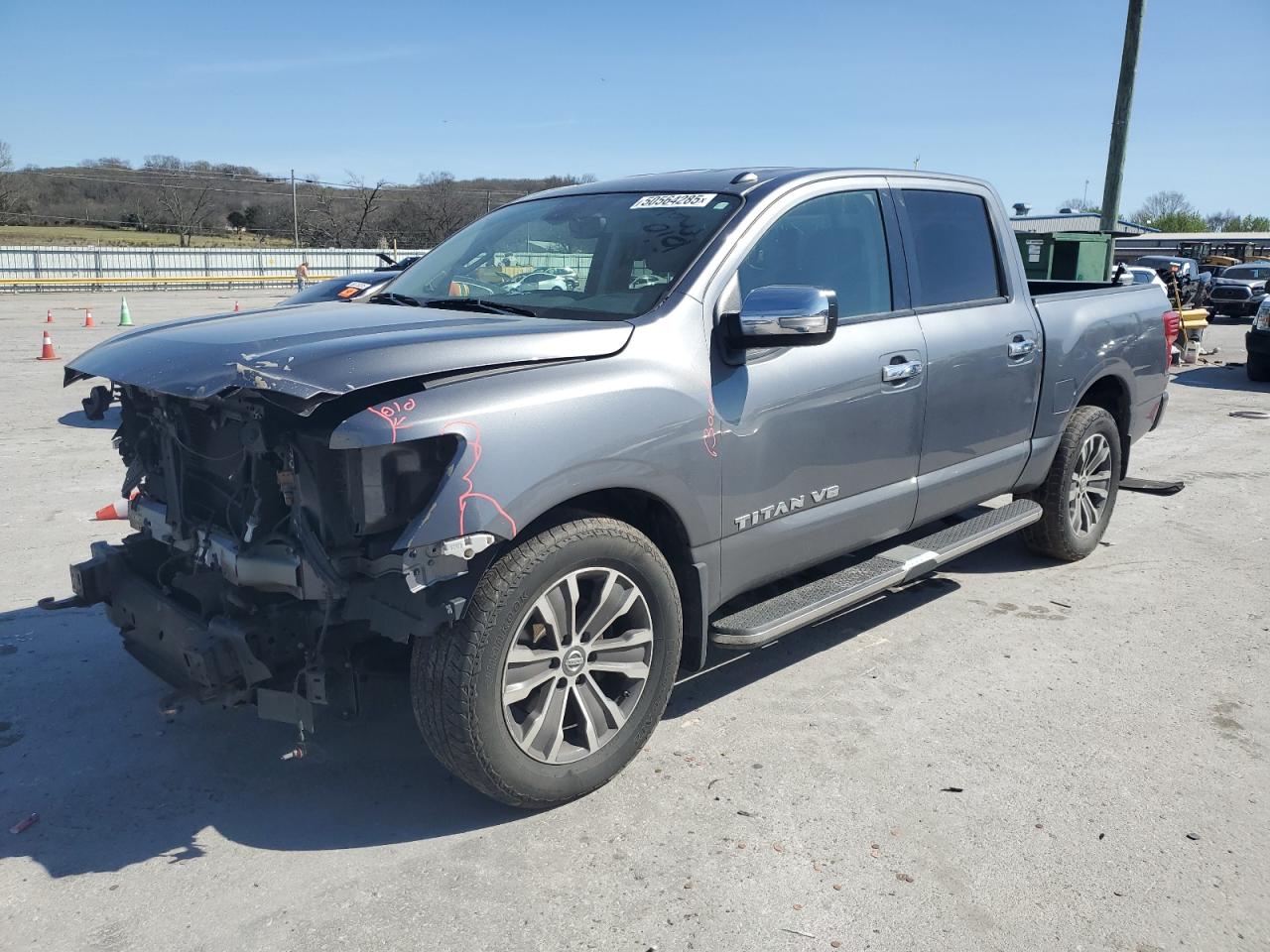 2018 Nissan Titan Sv за продажба в Lebanon, TN - Front End