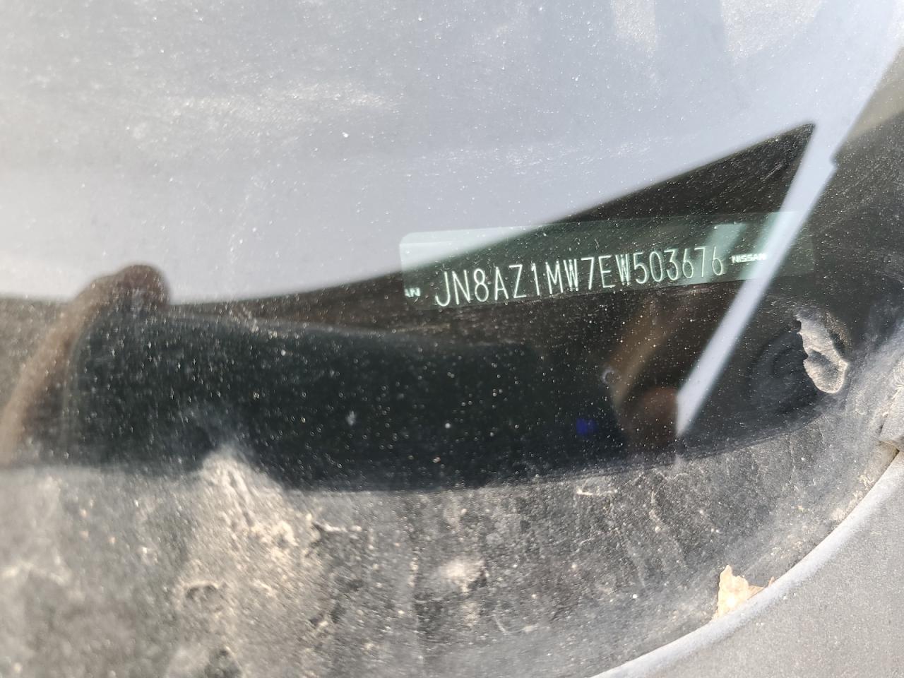 2014 Nissan Murano S VIN: JN8AZ1MW7EW503676 Lot: 49082375