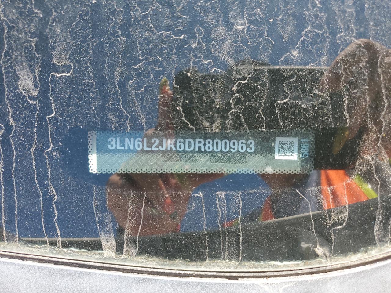2013 Lincoln Mkz VIN: 3LN6L2JK6DR800963 Lot: 49871735