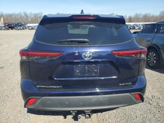  TOYOTA HIGHLANDER 2020 Синій