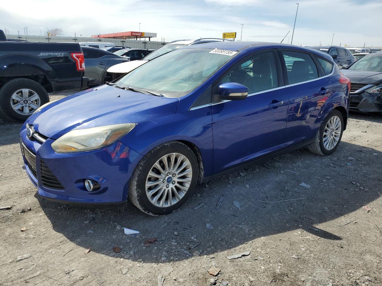 2012 Ford Focus Titanium იყიდება Cahokia Heights-ში, IL - Side