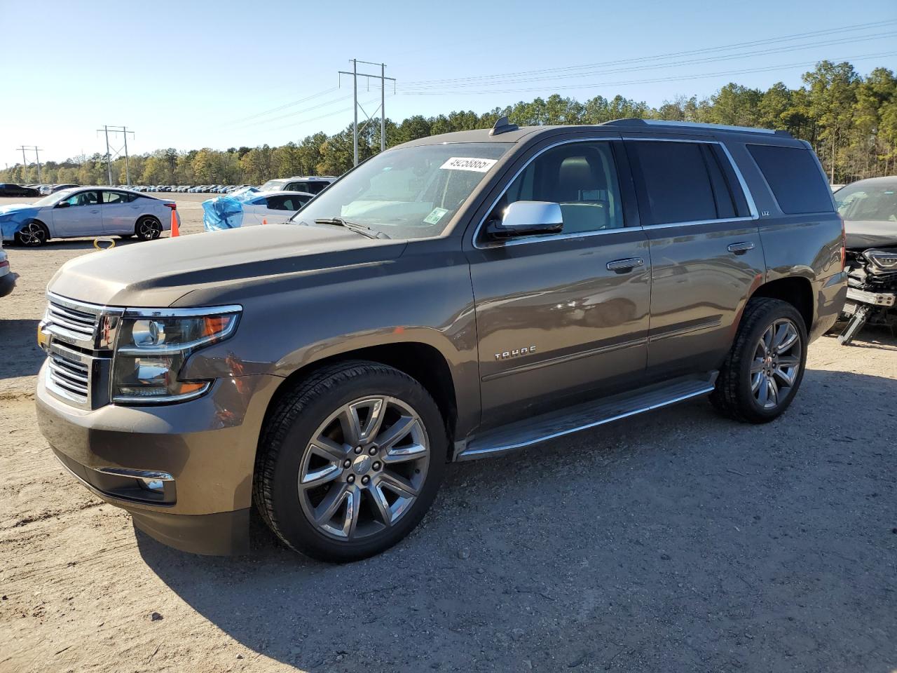 2015 Chevrolet Tahoe C1500 Ltz zu verkaufen in Greenwell Springs, LA - Rear End