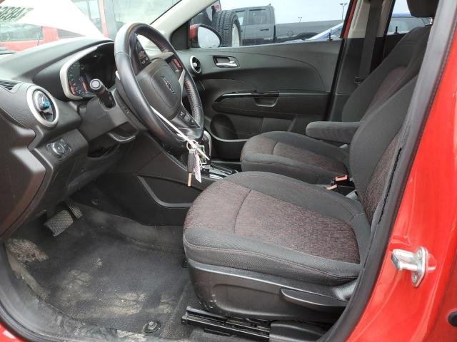  CHEVROLET SONIC 2018 Червоний