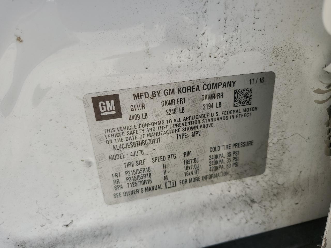 2017 Buick Encore - Image 15