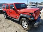 2020 Jeep Wrangler Unlimited Sport იყიდება Los Angeles-ში, CA - Front End