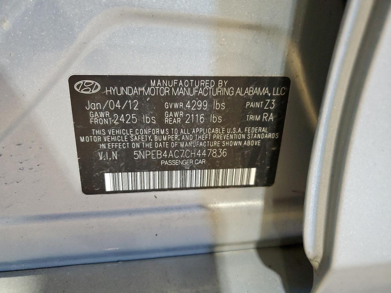 2012 Hyundai Sonata - Image 12