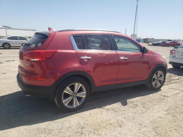  KIA SPORTAGE 2014 Czerwony