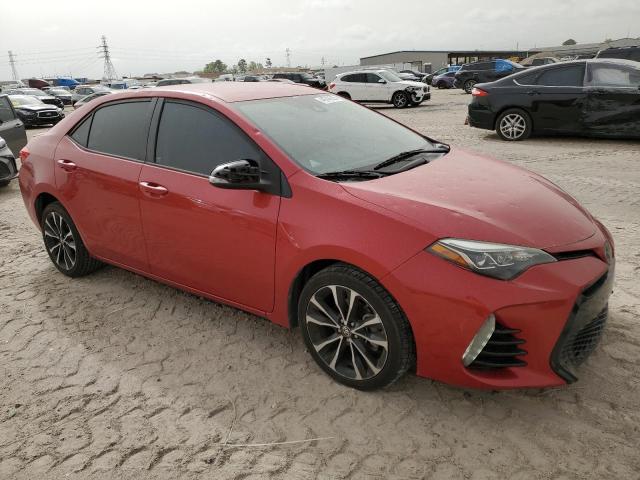  TOYOTA COROLLA 2018 Czerwony