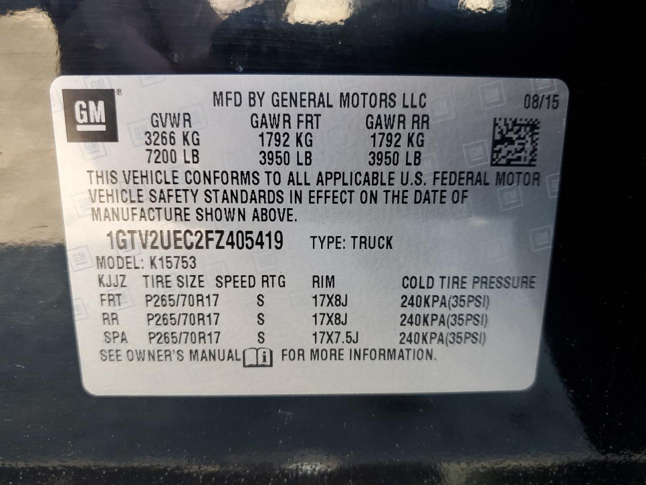 2015 GMC Sierra - Image 12