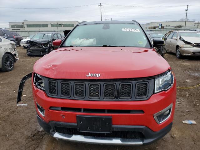  JEEP COMPASS 2018 Czerwony