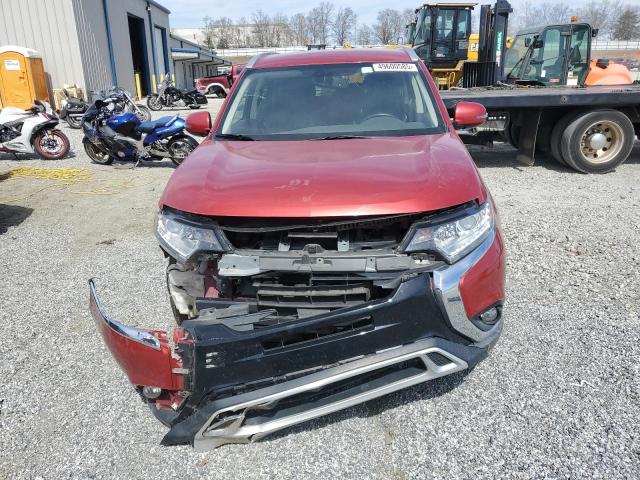  MITSUBISHI OUTLANDER 2019 Czerwony