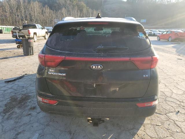  KIA SPORTAGE 2017 Черный