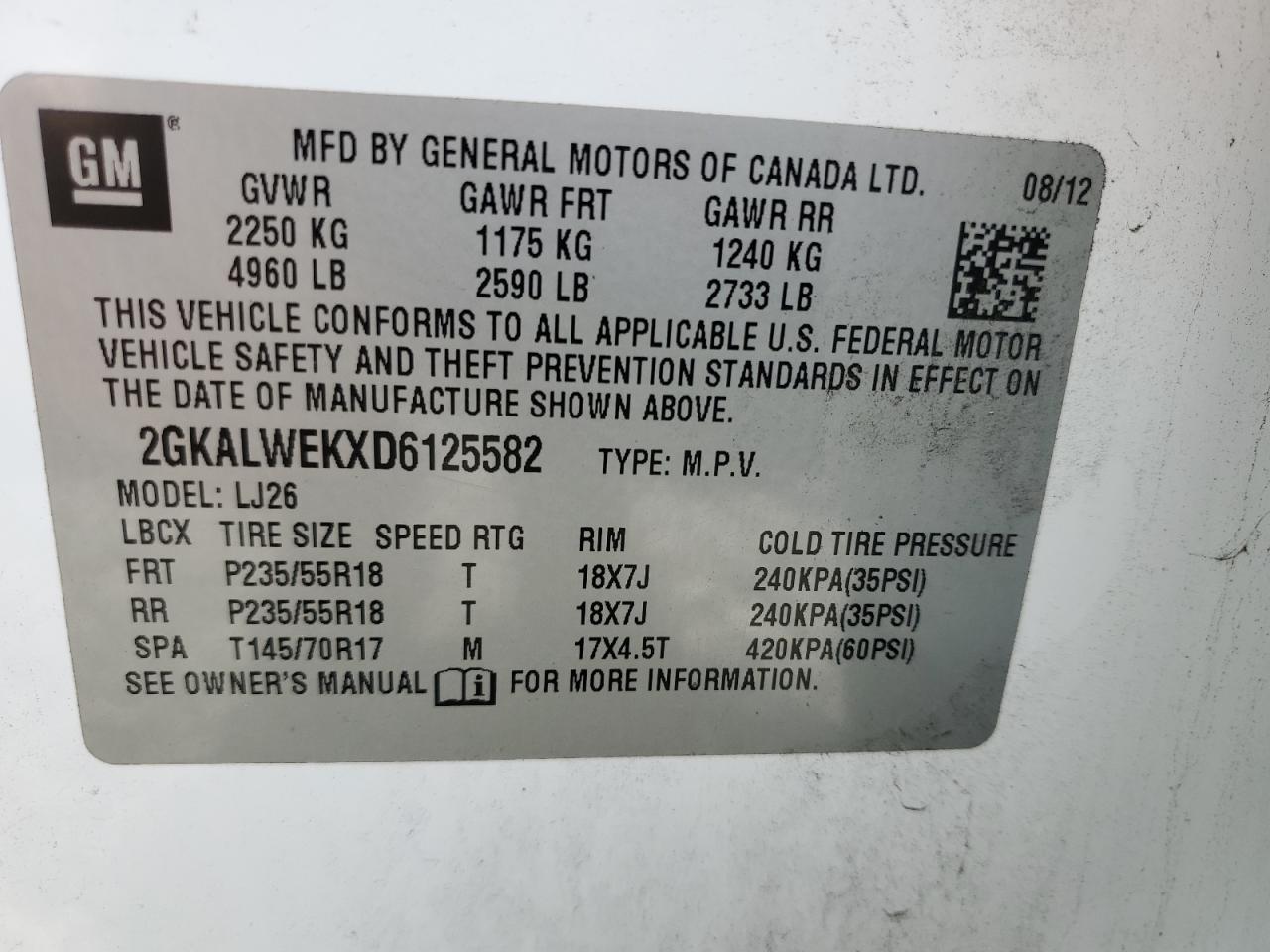 2013 GMC Terrain - Image 14