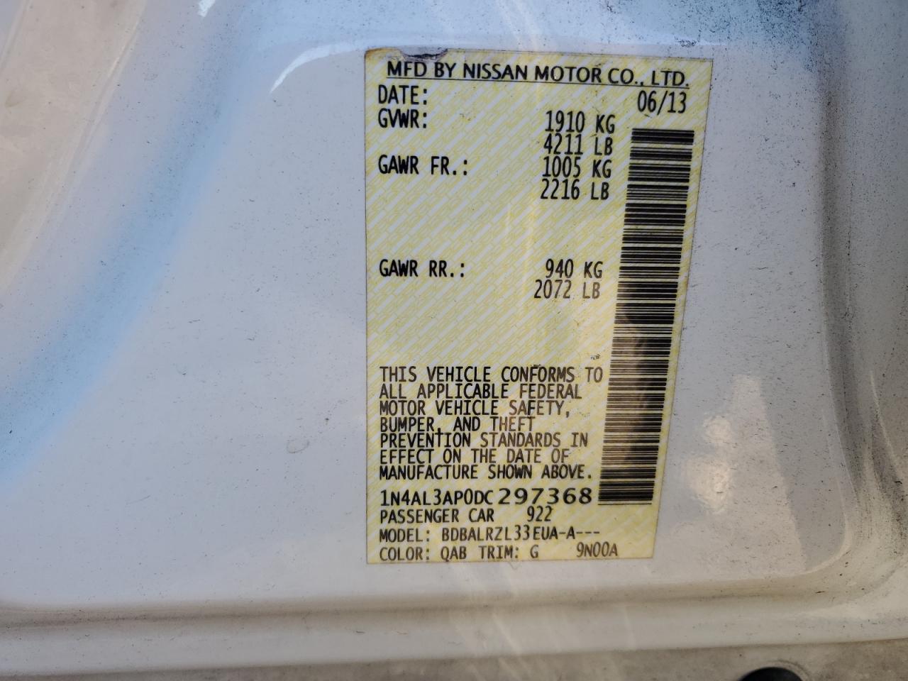 2013 Nissan Altima - Image 12
