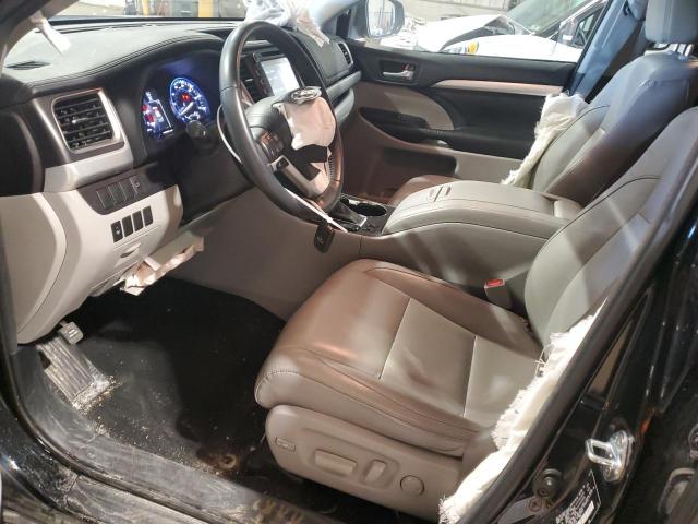  TOYOTA HIGHLANDER 2016 Черный