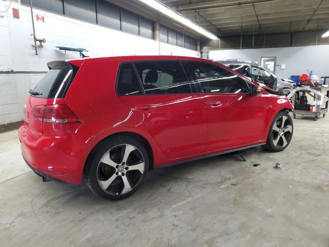  VOLKSWAGEN GTI 2015 Червоний