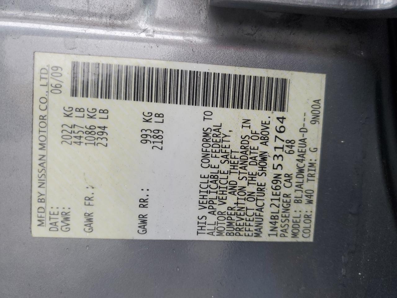 2009 Nissan Altima - Image 14