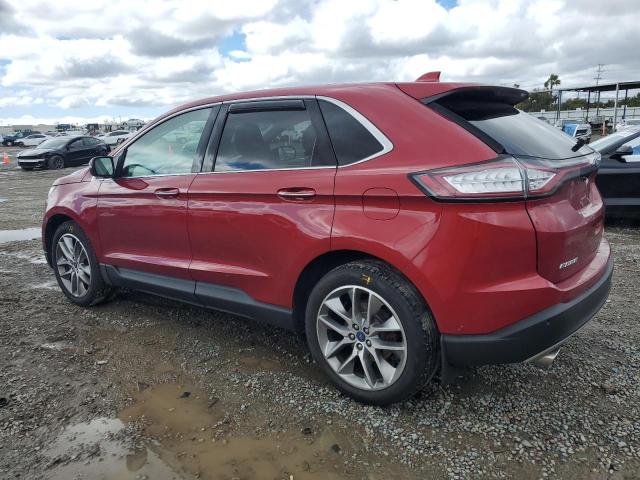  FORD EDGE 2018 Czerwony