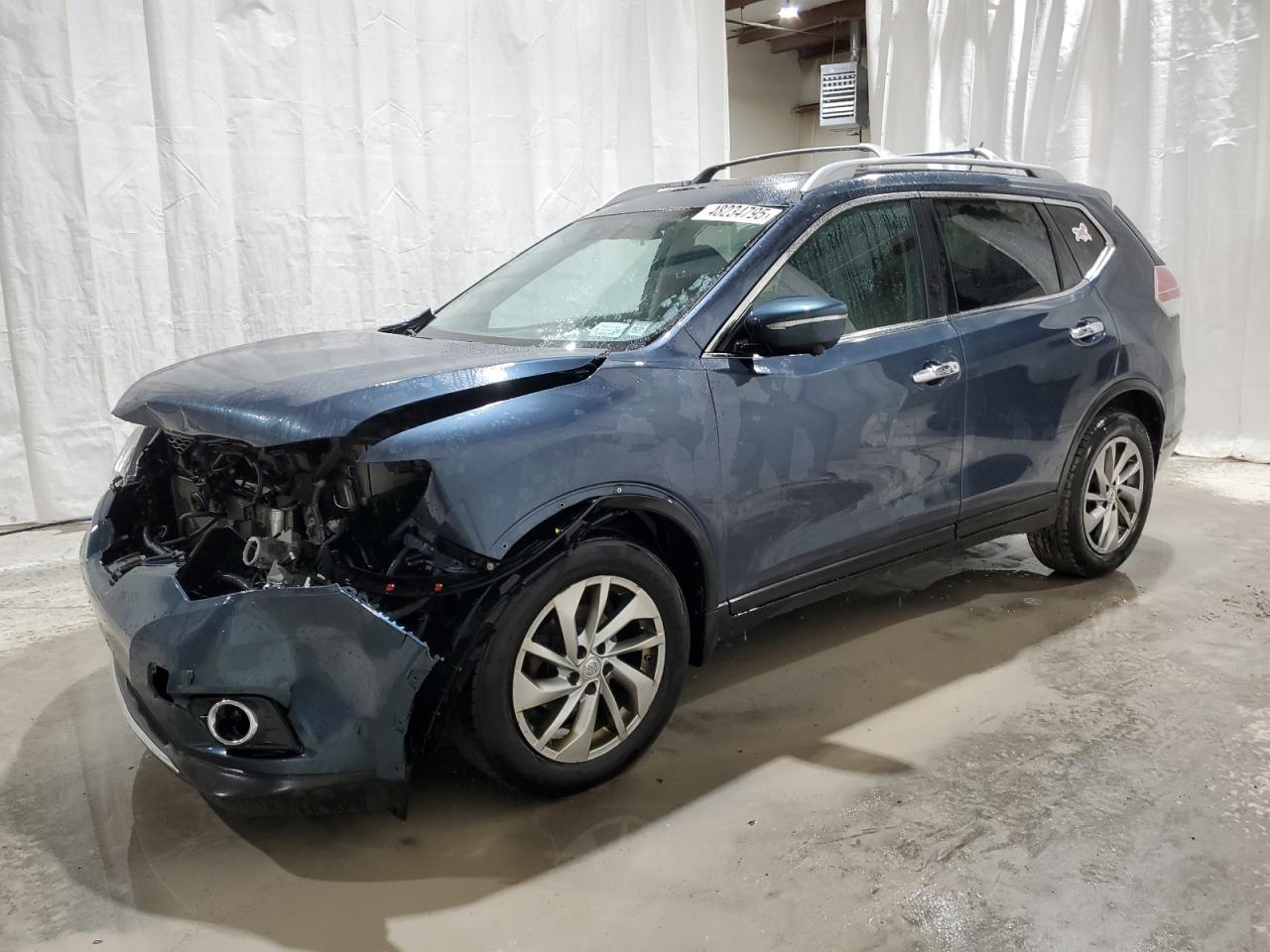 2014 Nissan Rogue S zu verkaufen in Leroy, NY - Front End