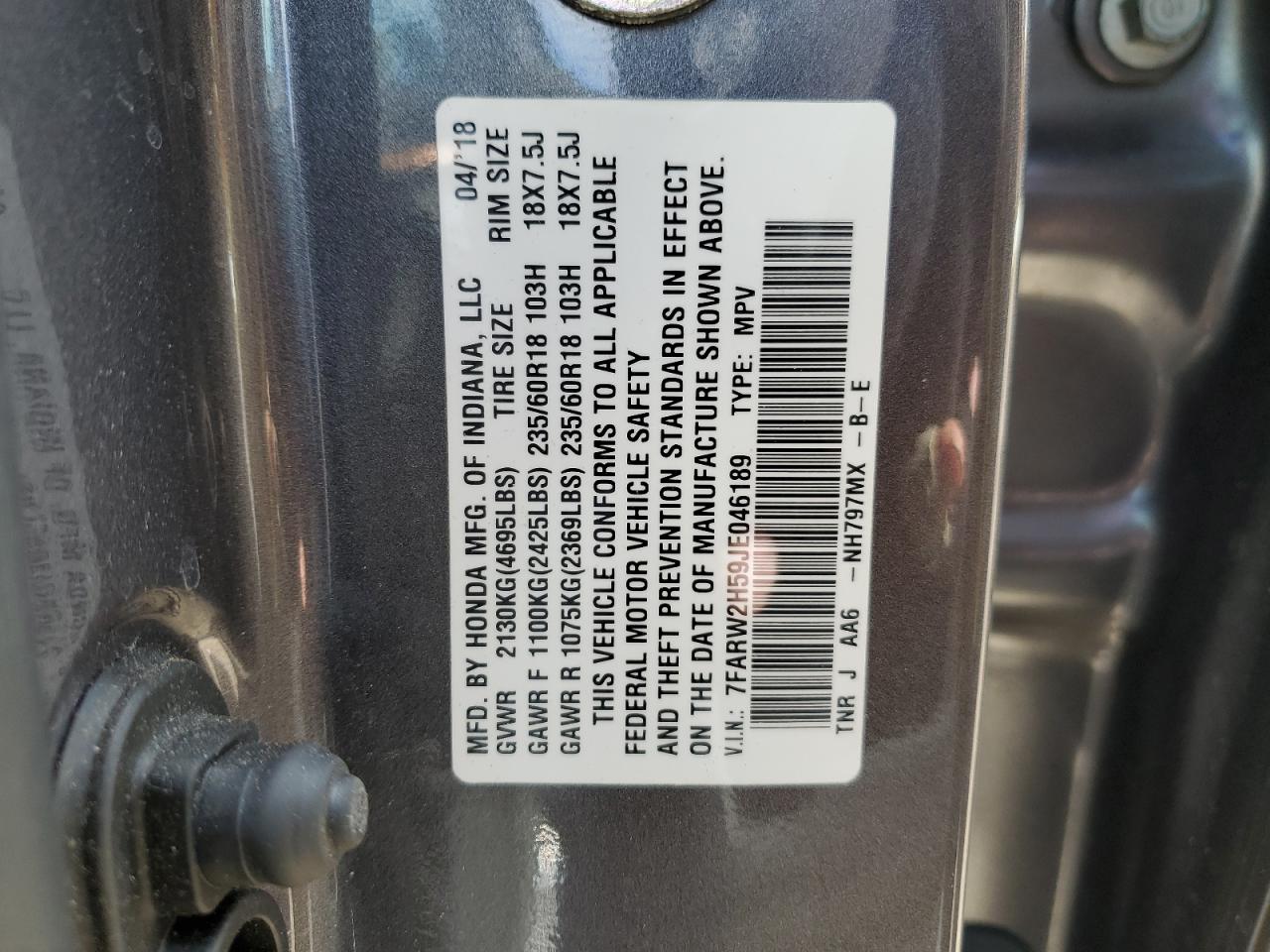 2018 Honda CR-V - Image 15