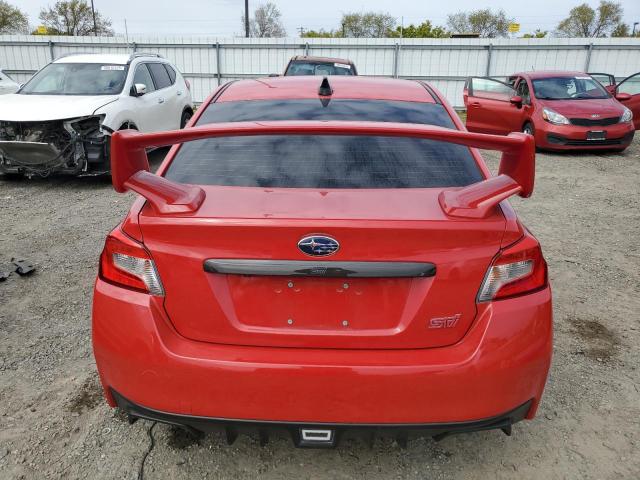  SUBARU WRX 2019 Czerwony