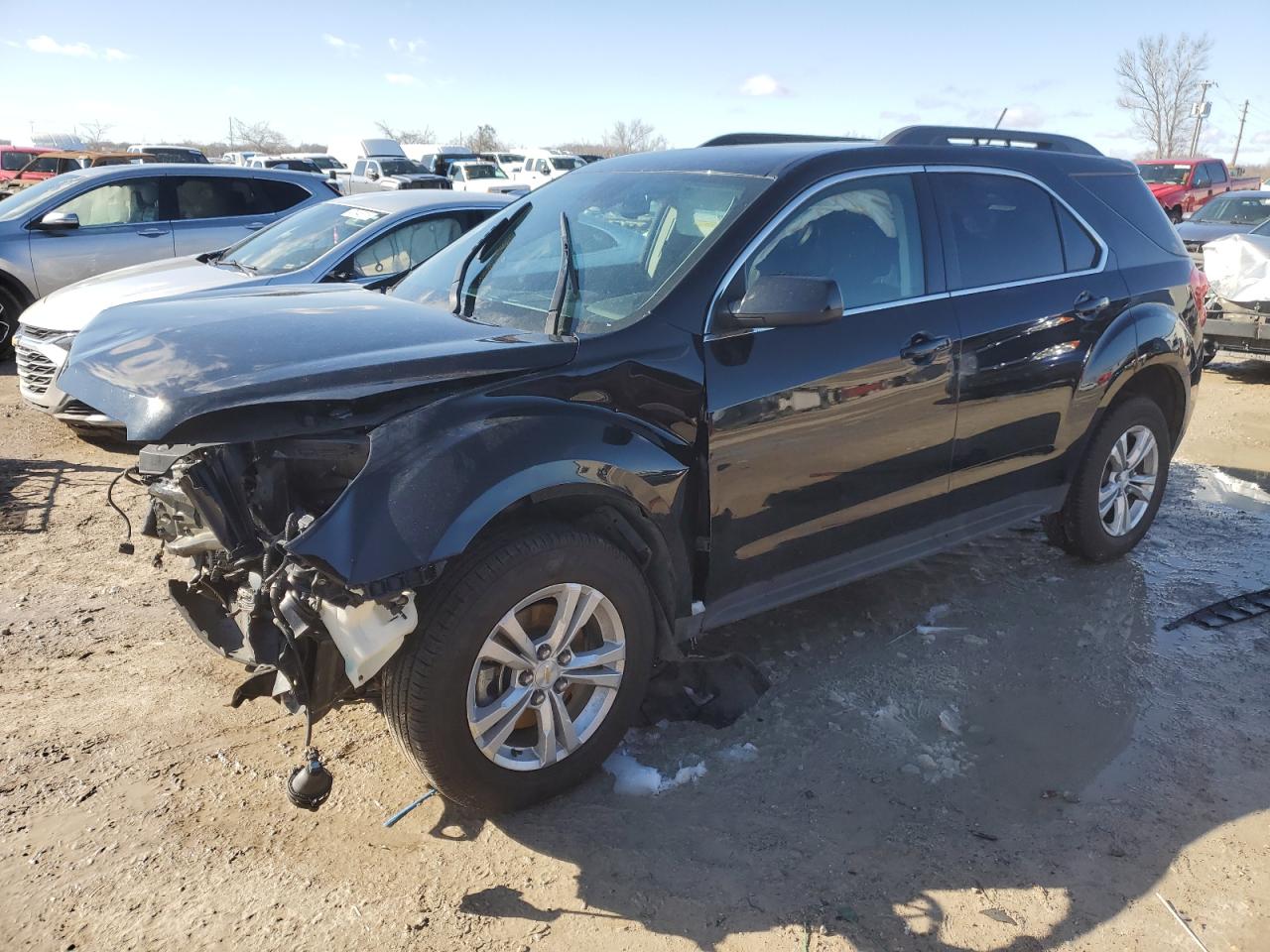2013 Chevrolet Equinox Lt للبيع في Kansas City، KS - Front End