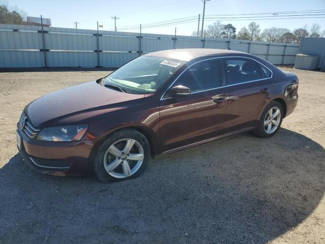 Седани VOLKSWAGEN PASSAT 2013 Бордовий